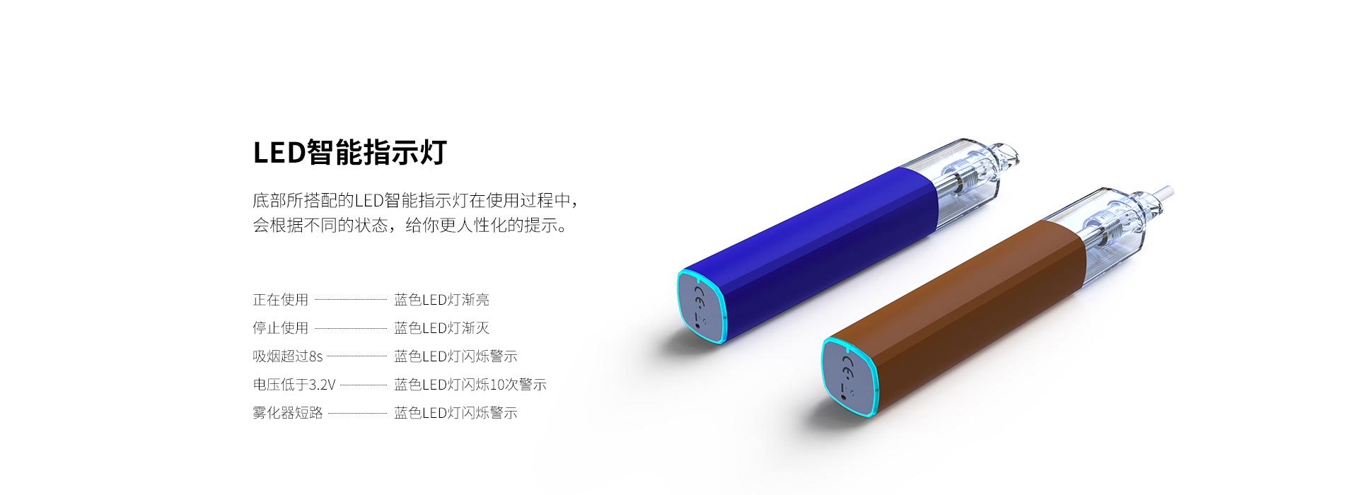 电子烟指示灯